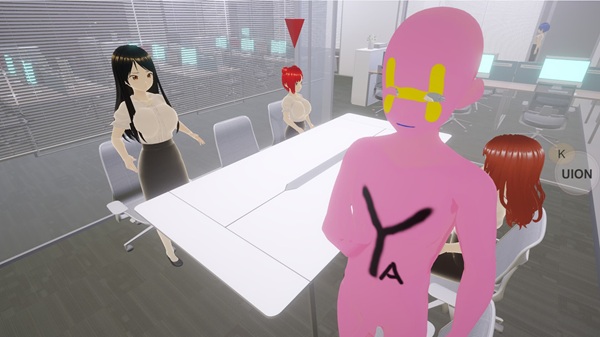 Freestyle Man in Office 